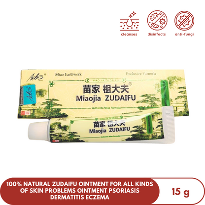 100% Natural Zudaifu Ointment for All Kinds of Skin Problems Ointment Psoriasis Dermatitis Eczema